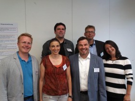 von Links: KV-Vorsitzender TÜ/RT Matthias Würth, Anja Bartenschlager (HPR), Andreas Gronbach (Referatsleiter Realschulen im KV Albstadt ), Alfred Vater (BPR), Walter Bayer (BPR), Margit Malek (ÖPR Albstadt)