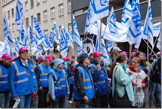 VBE Streik Warnstreik