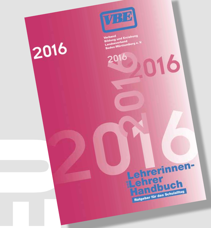 VBE Lehrerinnen- und Lehrerhandbuch