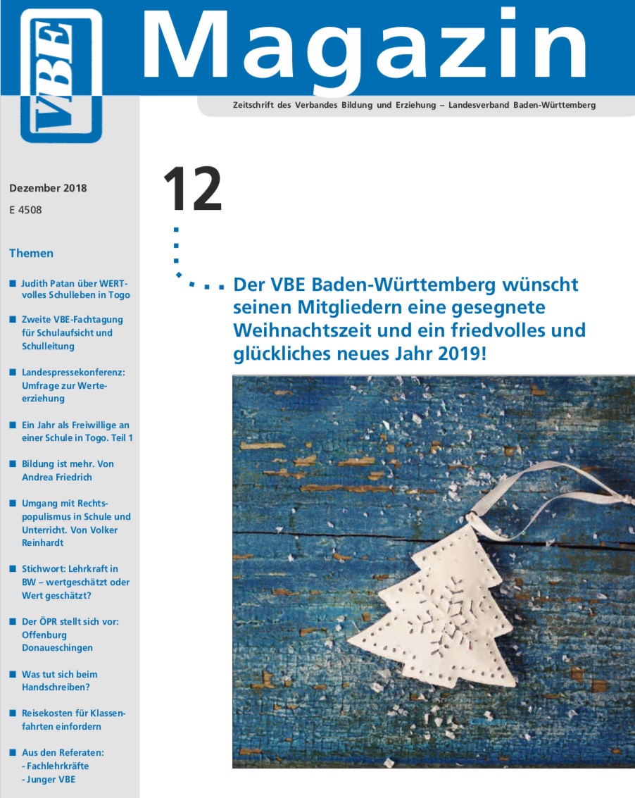 Cover Magazin 12 2018