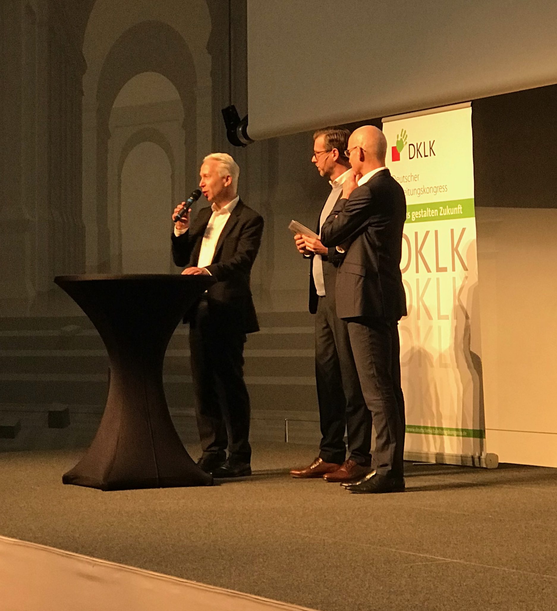 v.l. Gerhard Brand, Thomas Henseler, Siegmar Nesch