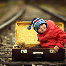 Kit, Kind, Koffer, Weichenstellung